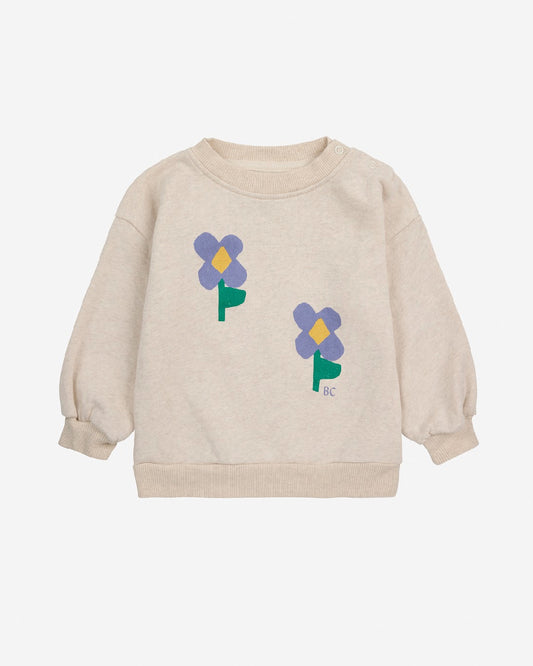 Baby Pansy Flower Sweatshirt