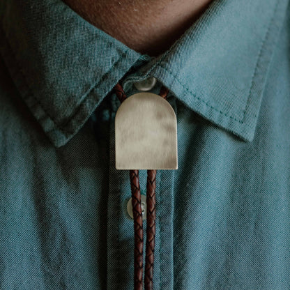 Soirée Solid Brass Bolo Tie