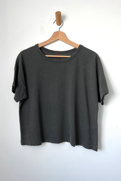 Fille Tee | Washed Black