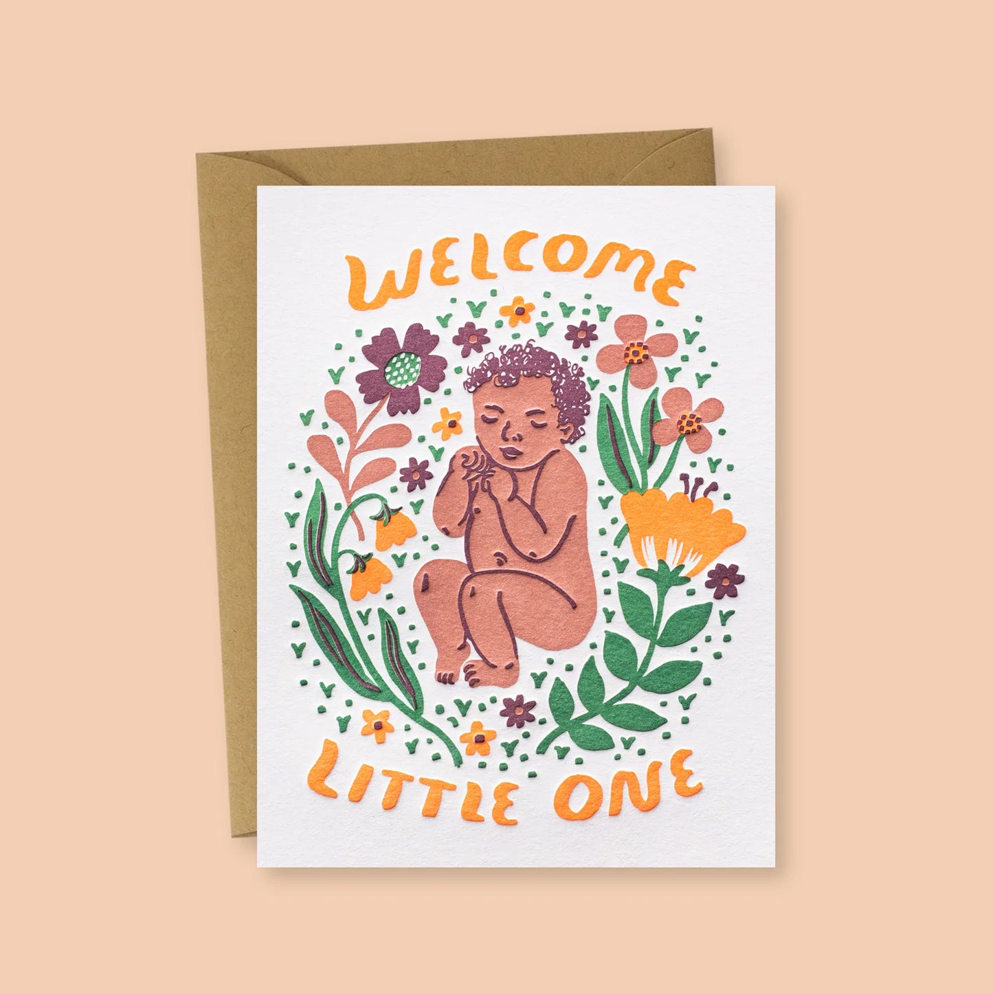 Phoebe Wahl Greeting Card — Welcome Little One (2)