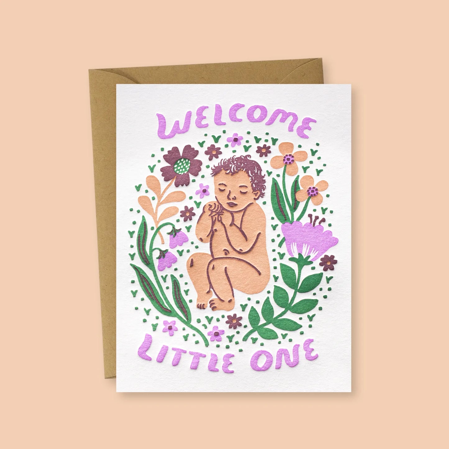 Phoebe Wahl Greeting Card — Welcome Little One (1)